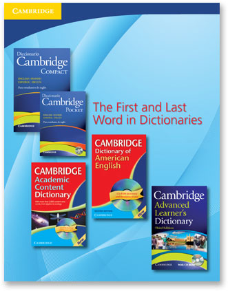 Cambridge University Press brochure cover