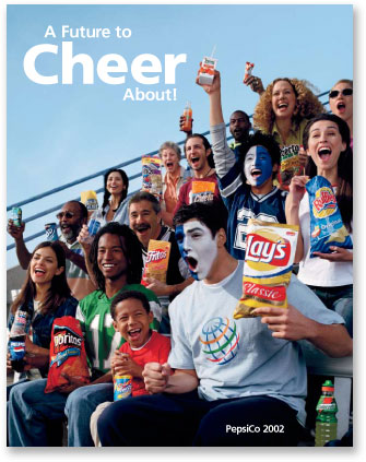PepsiCo Annual Report 2002 cover